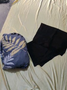 Leaf Print Bedsheet in arround lastik🇮🇴