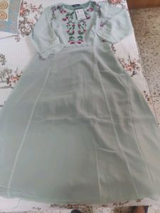 Elegant Embroidered Kurta By Indya