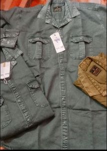 New Denim Stylish Shirt With Tag 😍