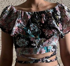 Floral Crop Top
