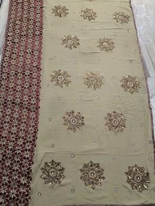 Hand work Aari Tari Saree