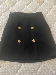 Vintage H&M Gold Button Skirt