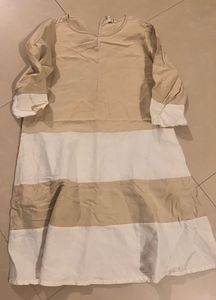 CREAM DRESS