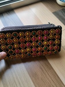 Beaded Evening Clutch...It&#39;s New Not Used