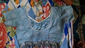 New Condition stiched blouse available Lehanga Set