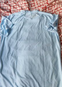 Light Blue T-Shirt in pure cotton