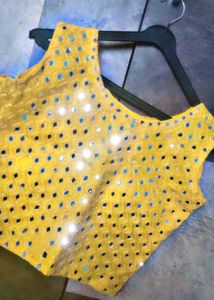 Yellow Lehanga Choli