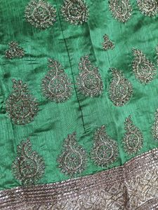 Gorgeous Green Lehenga Choli Set