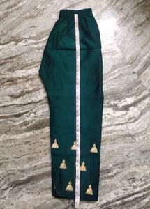Green Kurta Set With Dupatta
