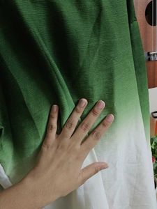 Green Ombre Button-Down Shirt