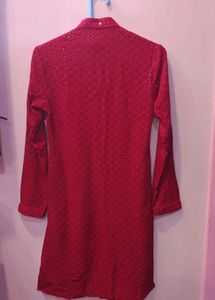 Red kurta