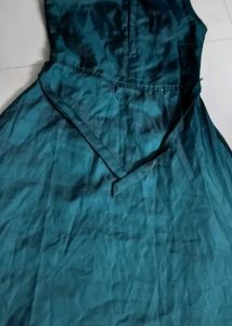 Elegant Emerald Green Party Dress