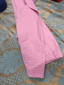 Zara Pink Trouser Pant For Women