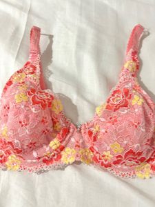 Floral Lace Bra