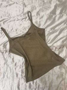 y2k olive top