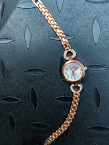 Rose Gold New Ladies Watch