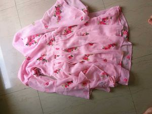Pink Floral Mini Dress