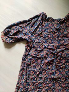 Boho Print Tunic Top