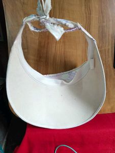 Floral Print Visor Condition Good