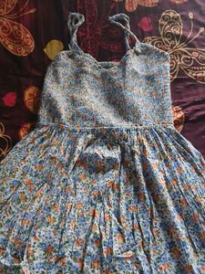 Casual Flower Print Dress