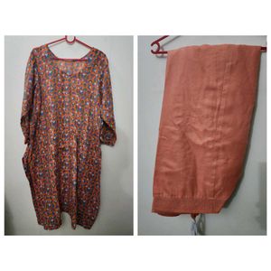 Orange Pattern Suit