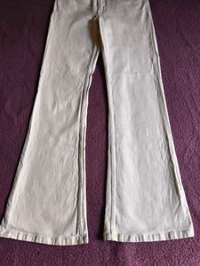 white Flared Jeans