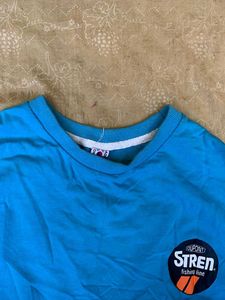 Blue Stren brand vintage Graphic T-Shirt