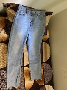 Light Wash Denim Jeans