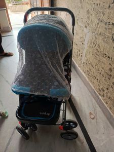 LuvLap Baby Stroller/Pram,5 point safety,360°wheel
