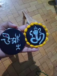 Handmade Religious Pendants - Set of 2