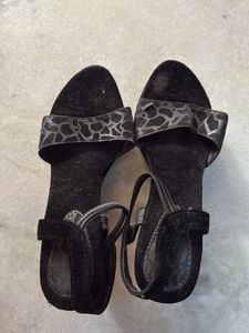 Black Ankle Strap Heels