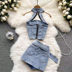 Denim Coord Set