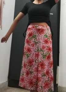Floral Print Pants