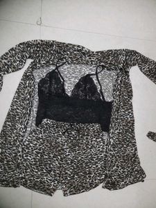 New Cute 3 Piece Night Suits