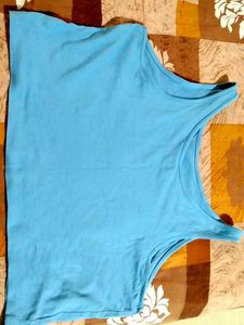 Ajile By Pantaloons Cropped Microfiber Vest Top