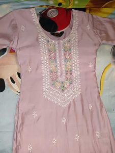 Organza Kurti Set
