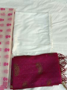 Banarasi Pink Suit
