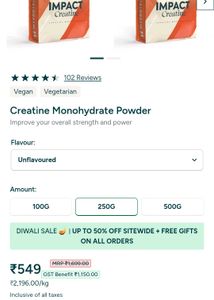 Myprotein Creatine Powder