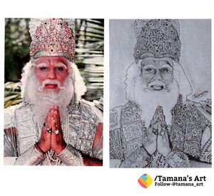 Customize Yours | Bishma Pitamaha Original Sketch