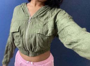 Hoodie Croptop