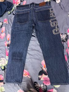 Ripped Blue Denim Jeans