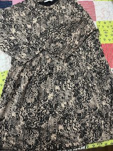 Zara Snake Print Dress