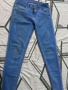 Blue Slim Fit Denim