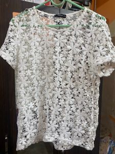 Shien Croatched Top Brand New