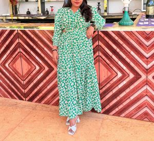 Floral Gown Dress