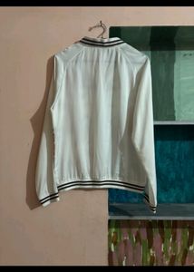 Crepe Jacket With Chinese Design