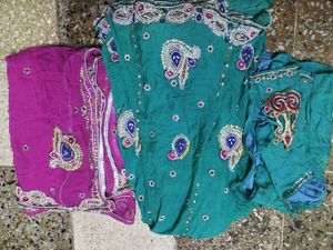 Beautiful Sea Green Lehanga Choli