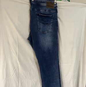 Mufti Stylish Blue Denim Jeans | 42inch