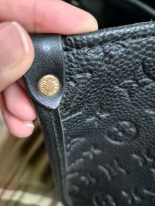 Black LV Tote Bag