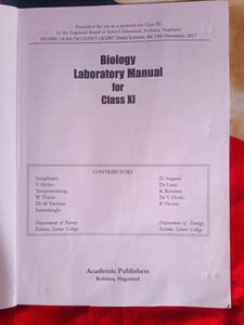 Biology practical Book(class 11)